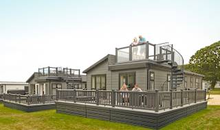 The exterior of our Exclusive Indulgent Rooftop Lodge. Book your holiday now! image