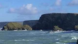 Local beach and cliff area to our Newquay Bay Holiday Park.