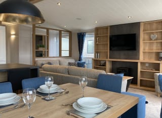 Indulgent Lodge with Seaview image