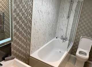 Indulgent Lodge with Seaview image