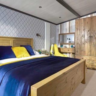 The double bedroom of one of our exclusive accommodations, The TriBeCa. Book your holiday now!