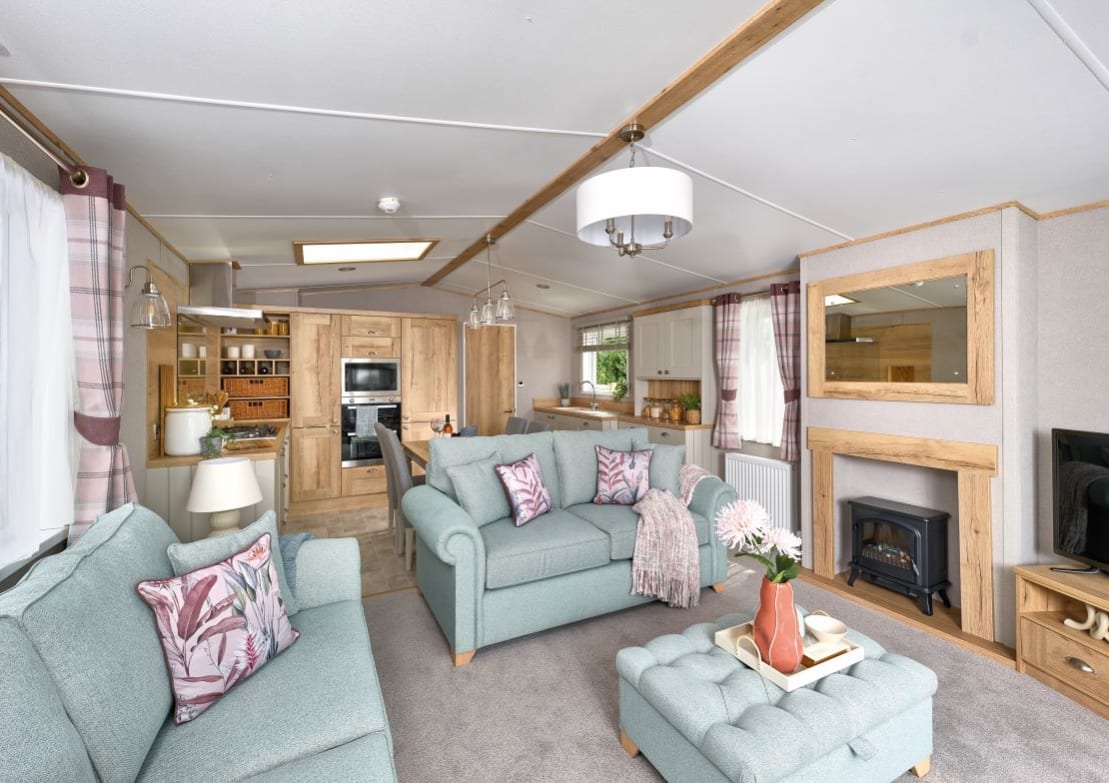 Caravan interior