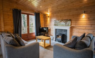 Sandy Balls - superior wooden lodge image