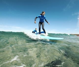 Cornwall surfing
