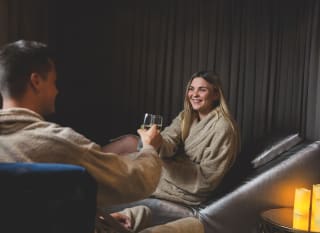 Couple enjoying our ESYA Spa facilities. image