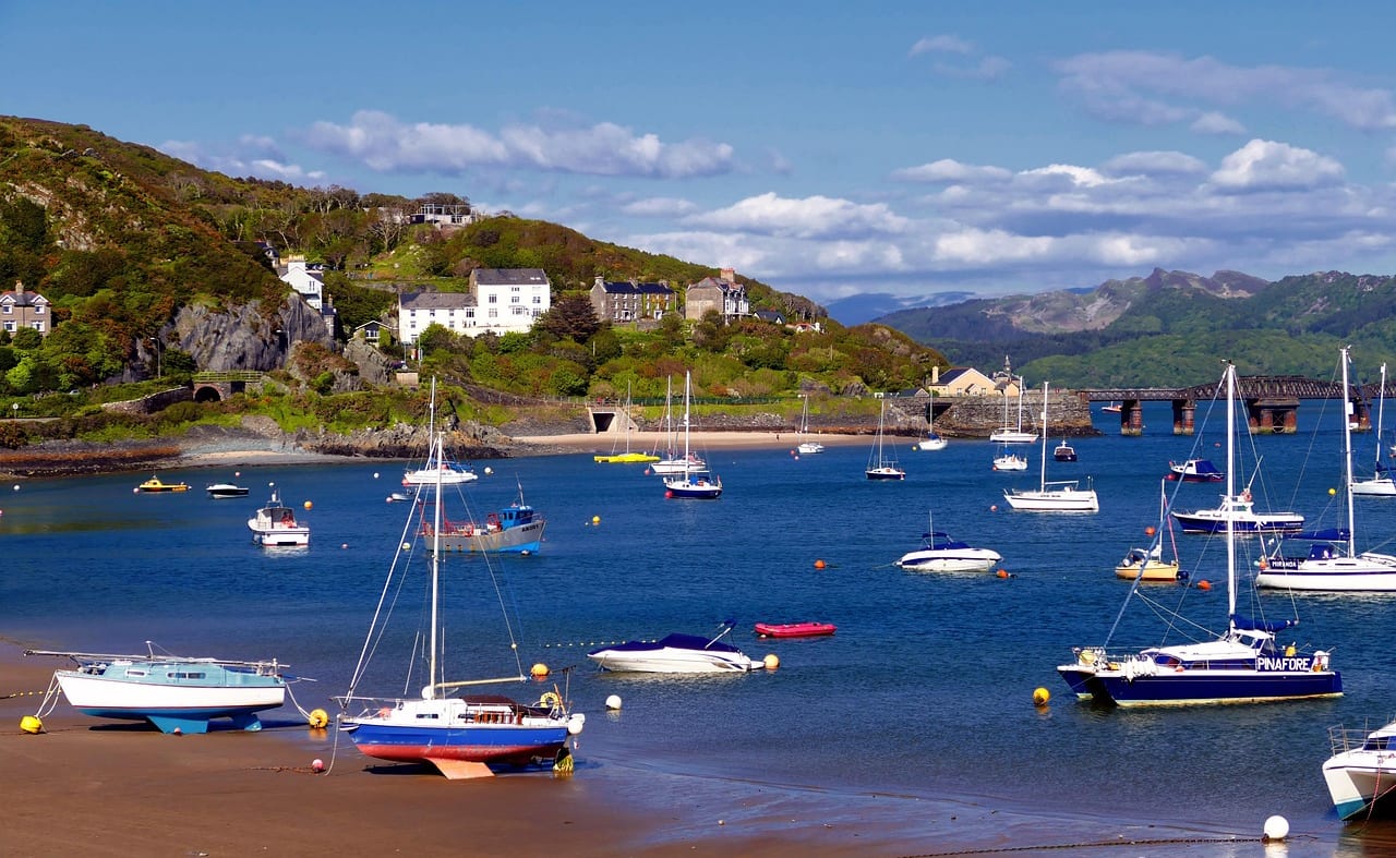 Shell Island, Gwynedd, Wales image