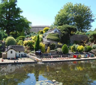 An image of the Godshill Model Village in the Isle of Wight. image