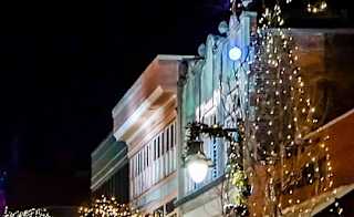 Festive romance at Christmas image