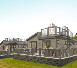 The exterior of our Exclusive Indulgent Rooftop Lodge. Book your holiday now! image