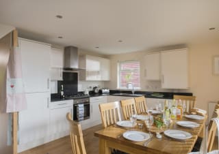 Clean and convenient dining area