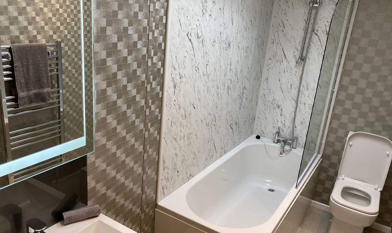 Indulgent Lodge with Seaview image