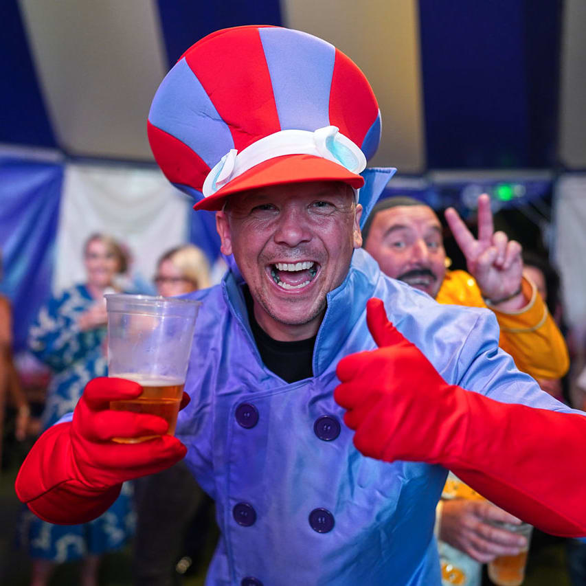 Vintage & Retro Festival scrap book...