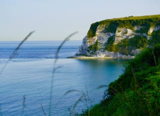 Secluded sandy beach image