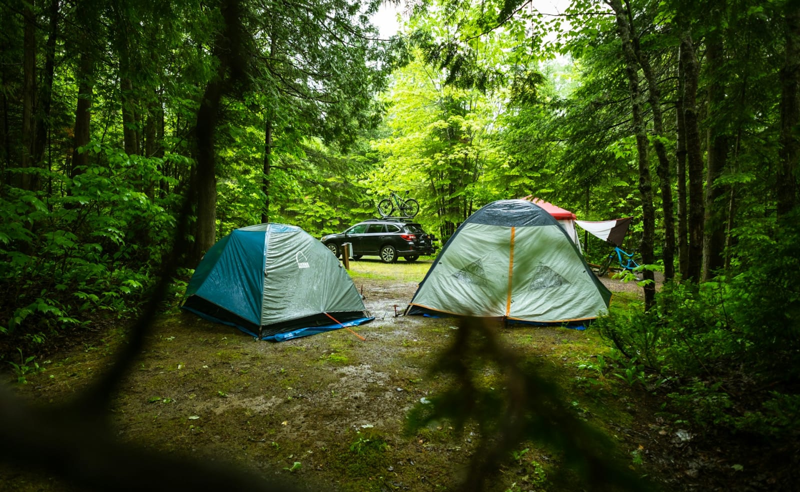 Great tips for camping in the rain image