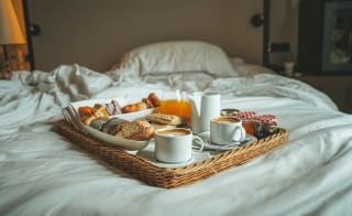 12. Lazy morning with breakfast in bed image