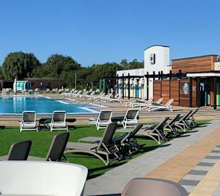 The Lakeside Lido at our leafy lakeside paradise, Tattershall Lakes. image