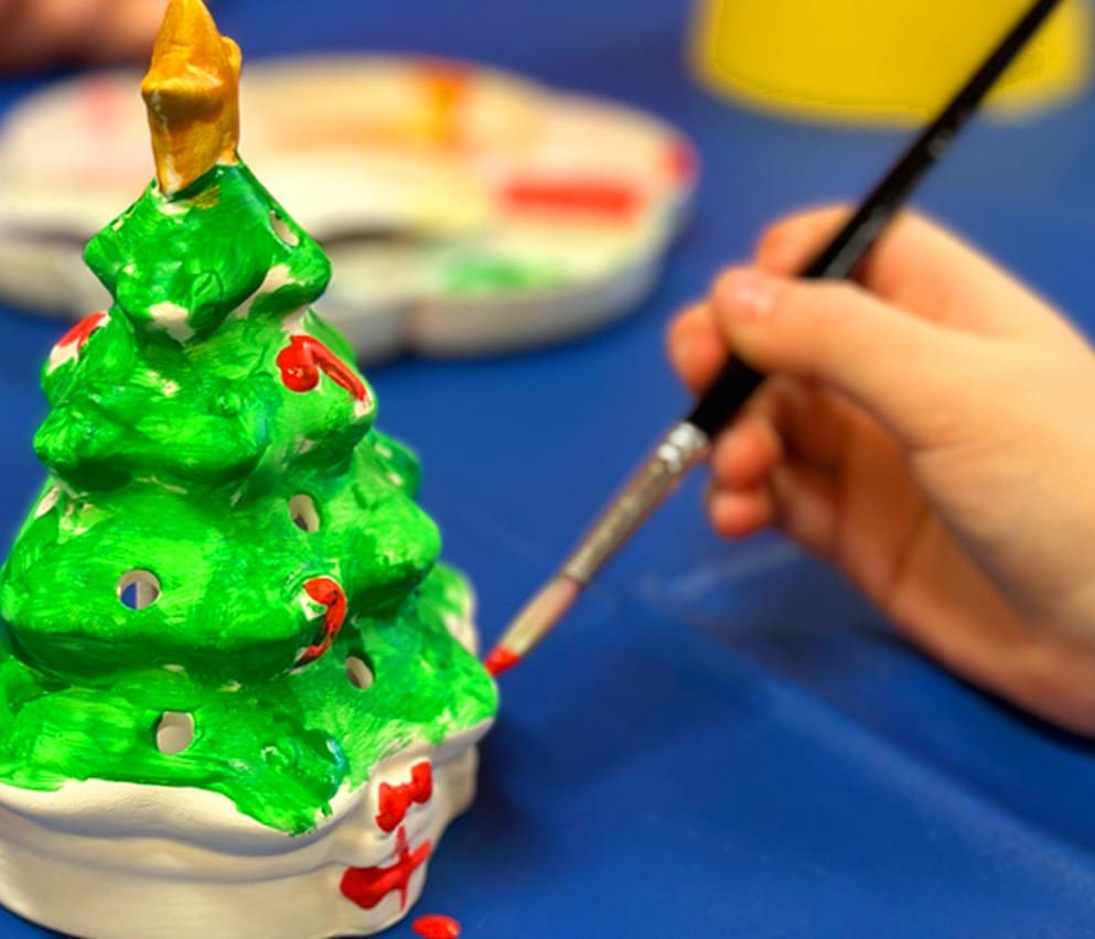 Festive Pottery Painting