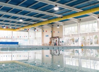 Interior of our Newquay Bay swimming pool. image