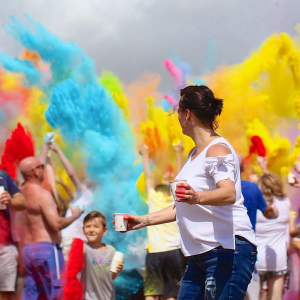 Colour Festival scrapbook...