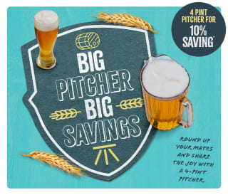 4-pint pitcher