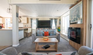 The living area of our Exclusive Rooftop Lodge. Book your holiday now! image