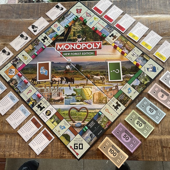 It's the New Forest Monopoly 'Big Reveal' at Sandy Balls image