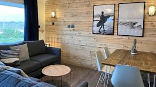 The interior of one of our stunning Chalets.