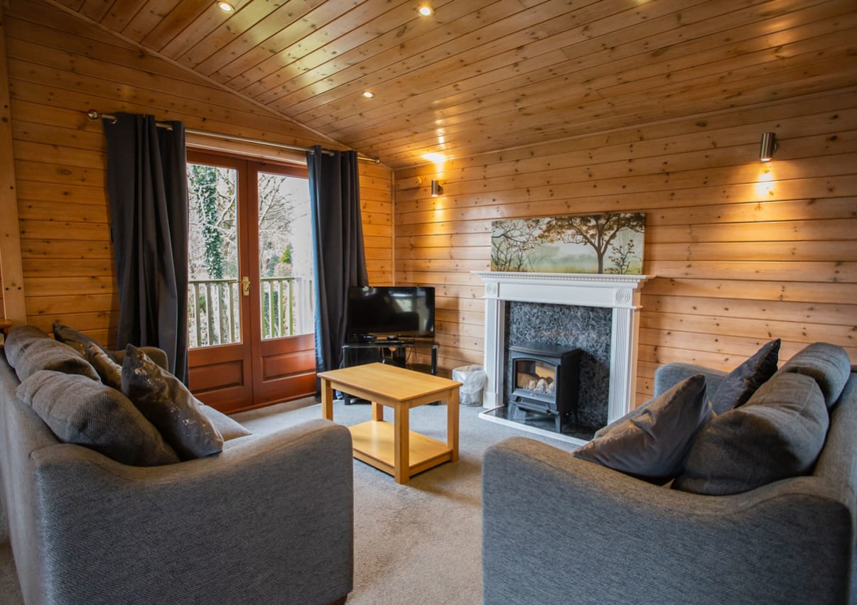 Clean and convenient lounge area