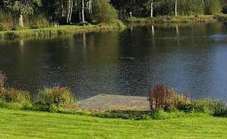 A bright sunny day at our Scottish holiday park, Moffat Manor. image