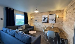 The interior of one of our stunning Chalets. image