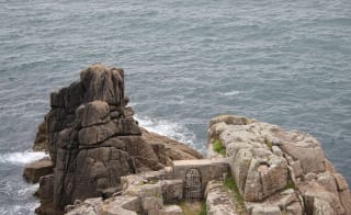 Porthcurno Beach image
