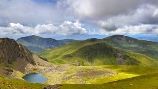 Views of Snowdonia in North Wales.