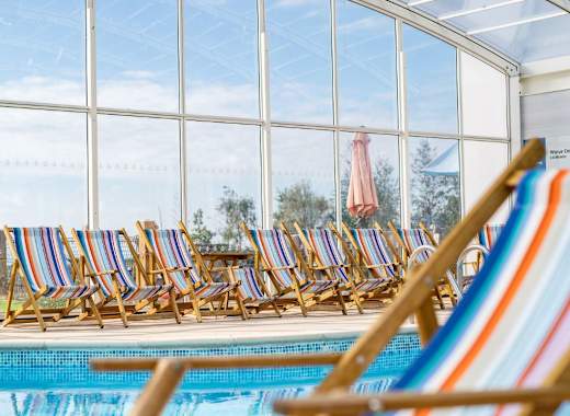 Indoor pool at Mersea Island