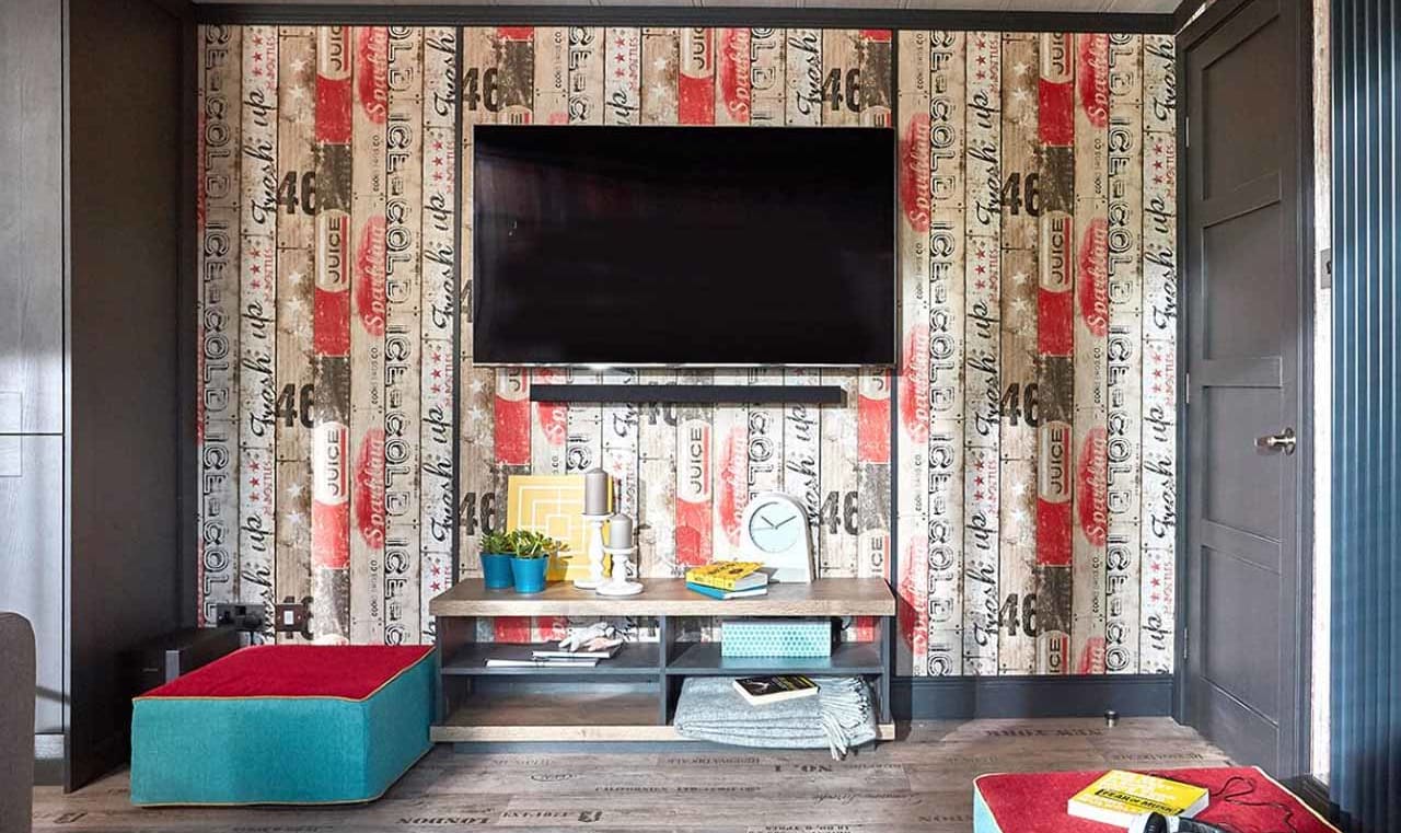 The lounge area of one of our exclusive accommodations, The TriBeCa. Book your holiday now! image