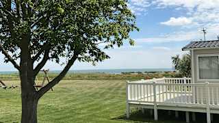 The grounds at our Mersea Island holiday park.