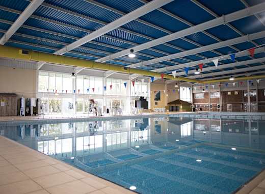 Swimming pool at Newquay Bay