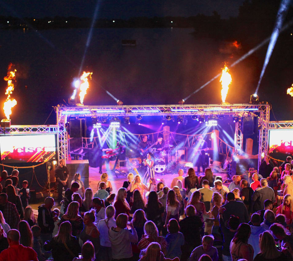 An image from our awesome event Rock The Lakes at Tattershall Lakes. image