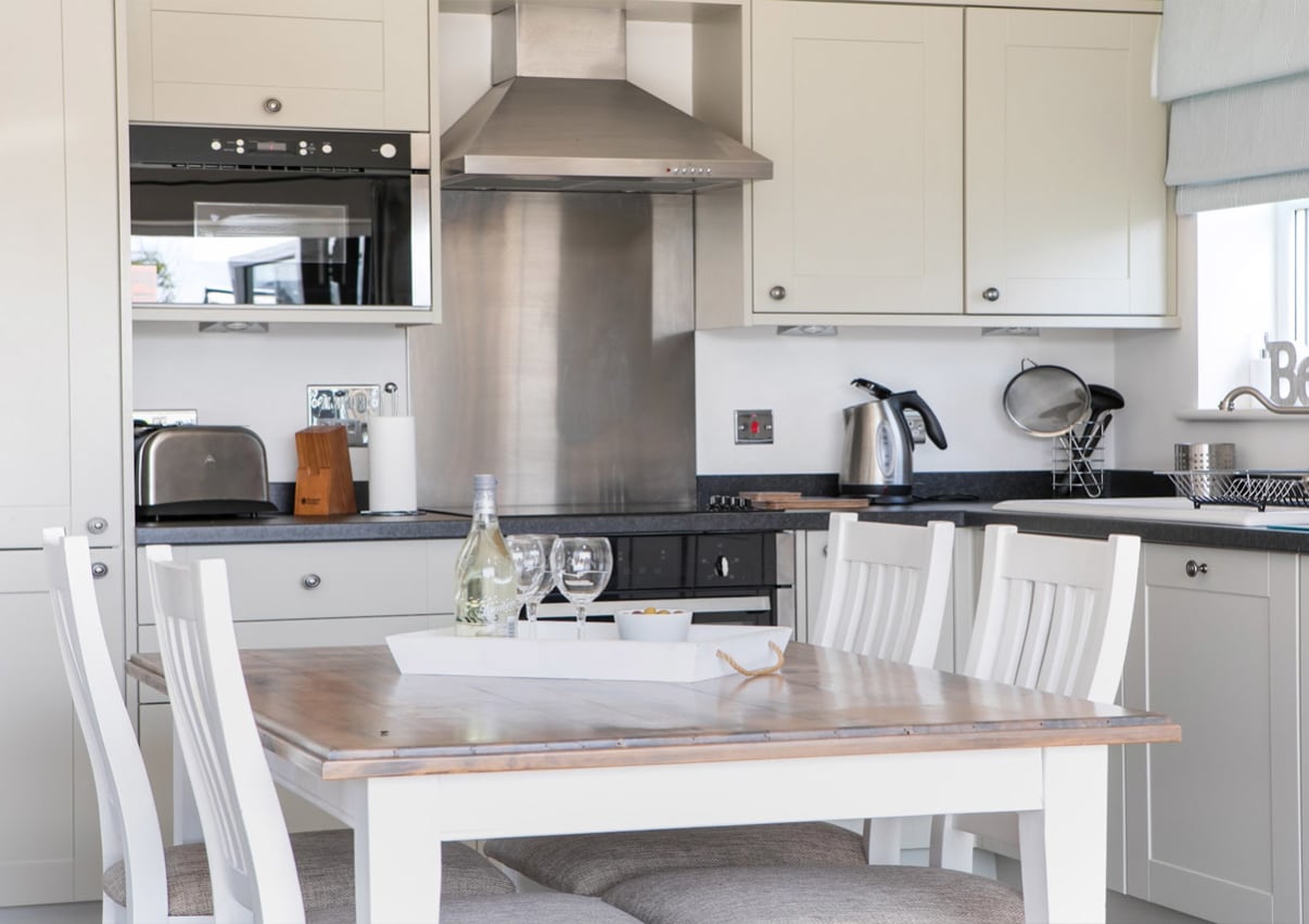 Convenient dining area