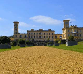 An image of Osbourne House in the Isle of Wight on a summers day. image