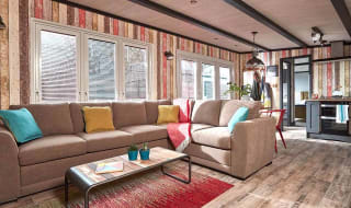 The living area of one of our exclusive accommodations, The TriBeCa. Book your holiday now! image