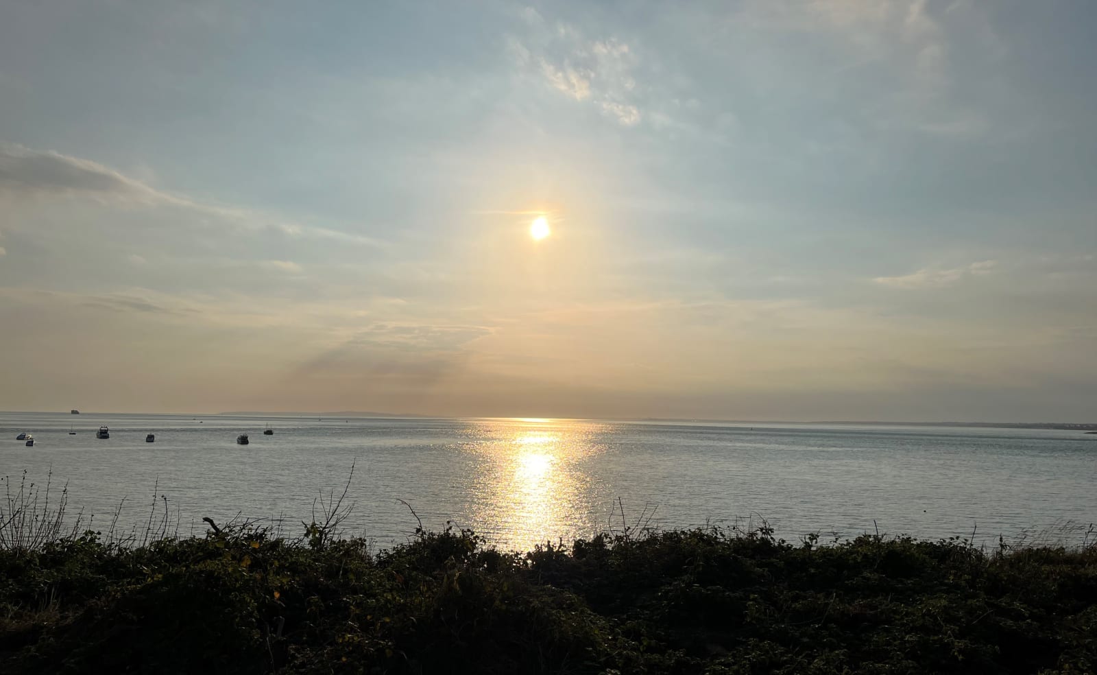 Sunset beach walks image