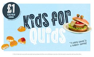 Kids eat for a quid image