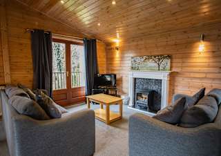 Clean and convenient lounge area