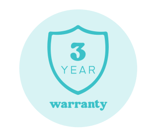 3 Year Warranty
