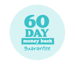 60-day money back guarantee