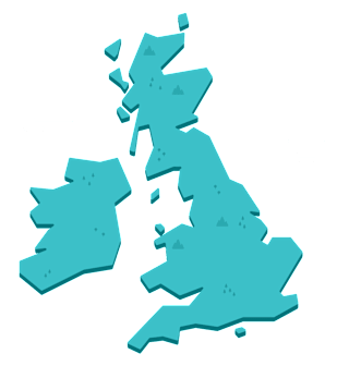 Map of the UK