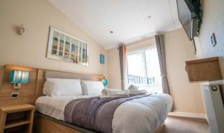 The double bedroom at our Exclusive Rooftop Lodge. Book your holiday now! image