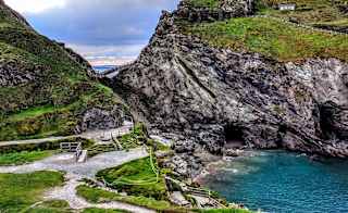 Trebarwith Strand to Tintagel image
