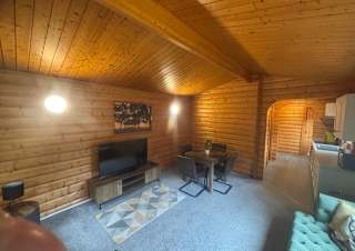 Clean and spacious lounge area