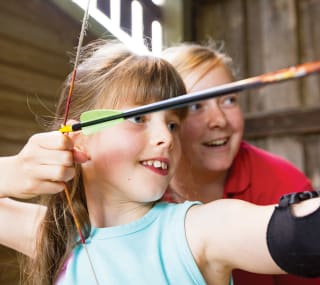 An image of our awesome on-site activity, Target Archery. image